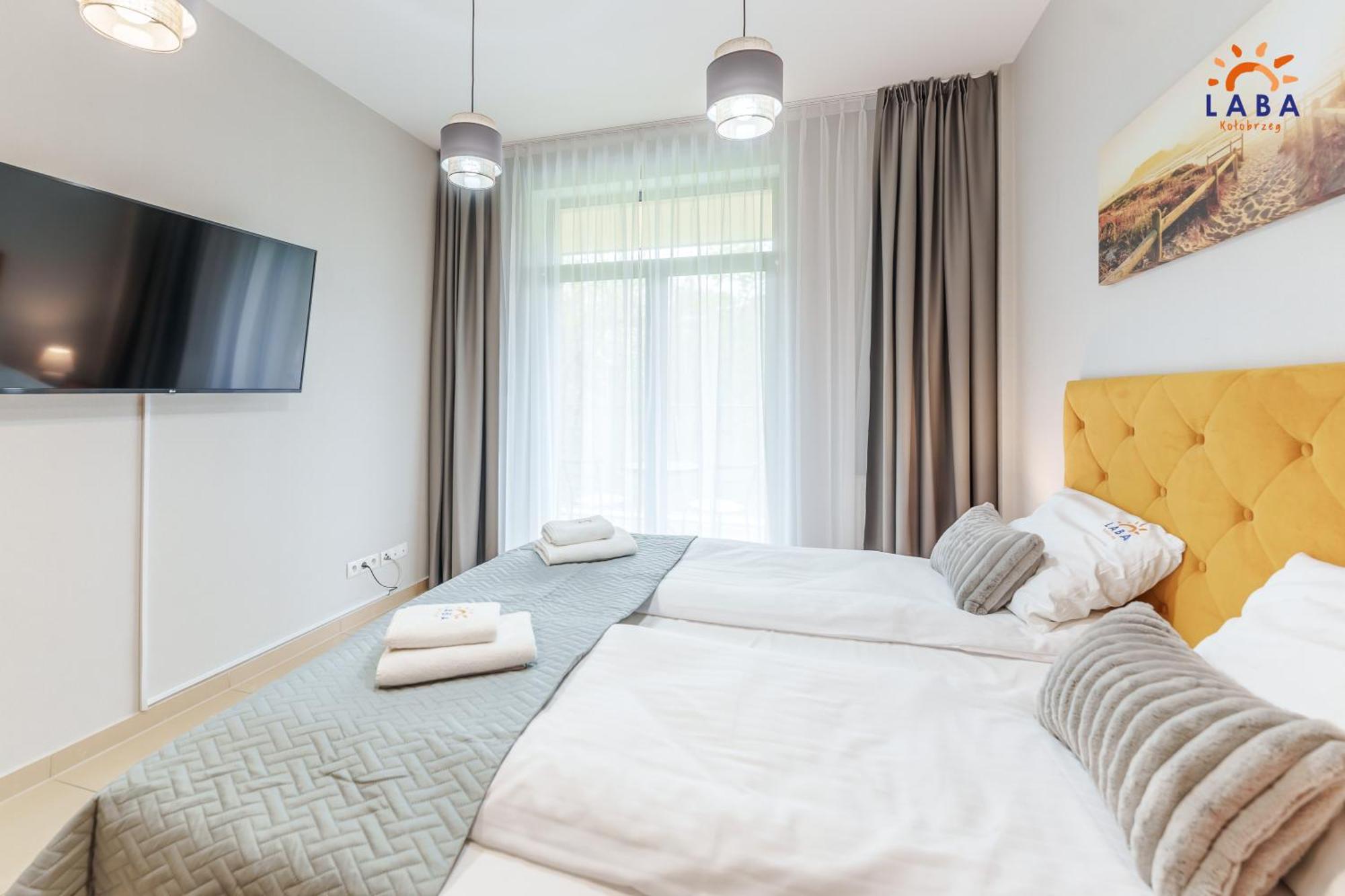 Laba Kolobrzeg Apartamenty Diune Z Parkingiem Kültér fotó